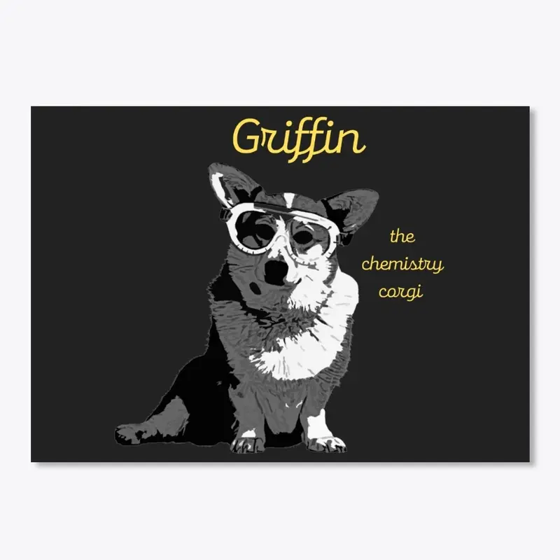 Griffin the Chemistry Corgi